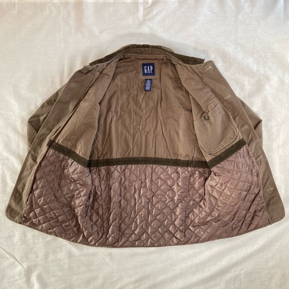 Vintage GAP Men's Brown Barn Coat - Picture 3 of 16